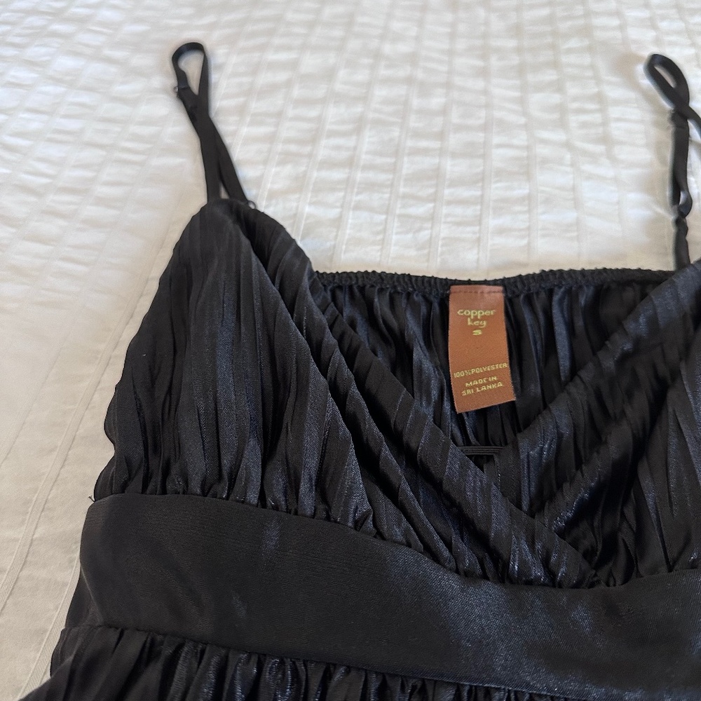 Silk black blouse